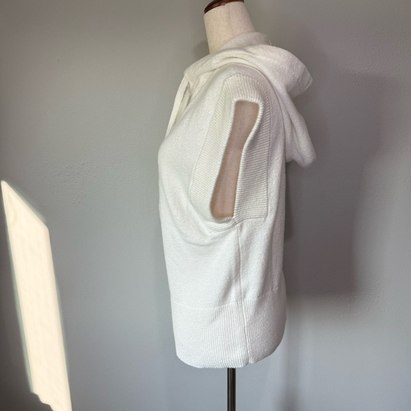 Haven Well Within Sleeveless Hoodie – NWT – Size Small – Soft Ivory Knit - Picture 4 of 7
